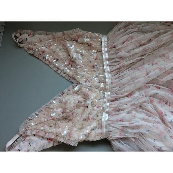 NWT Needle & Thread Bijou Aurelia Bodice Cami Gown Size US6 Embellished #1D453 - Picture 15 of 16